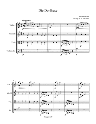 Die Dorfhexe (arr. Nick Lacanski)