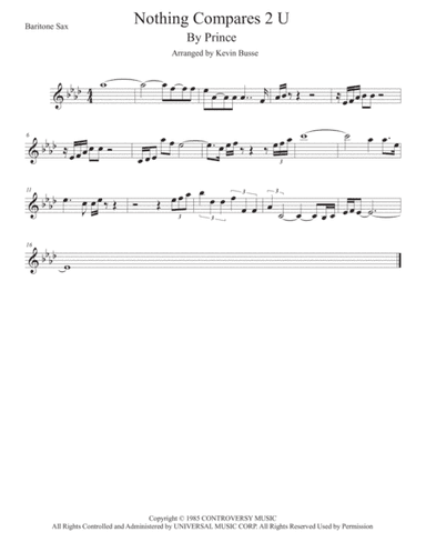 Nothing Compares 2 U (arr. Kevin Busse)