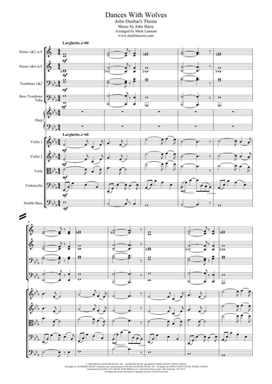 The John Dunbar Theme (arr. Mark Lansom)