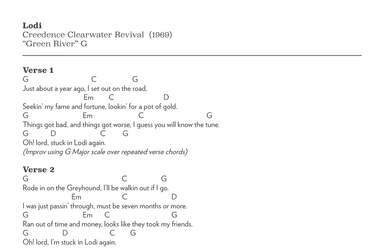 Lodi (arr. Riverside Guitar School)