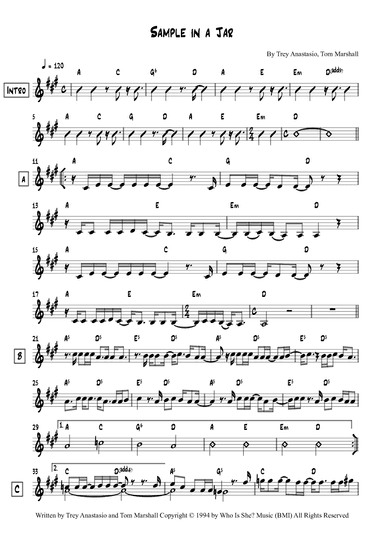 Sample In A Jar (arr. Lef Germenlis)