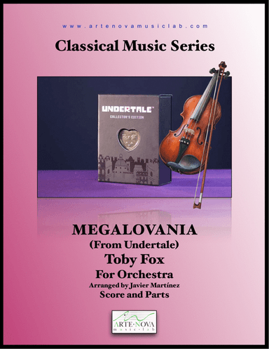 MEGALOVANIA (from Undertale) (arr. Javier Martínez Maya)