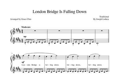 London Bridge Is Falling Down (arr. Grace Chin)