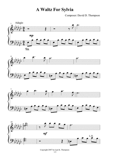 A Waltz For Sylvia