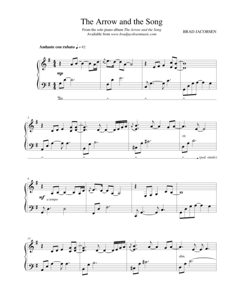 The Arrow & the Song