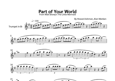 Part Of Your World (arr. Jackson Spindler)