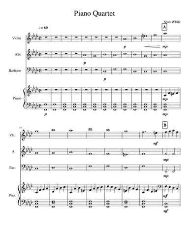 Piano Quartet
