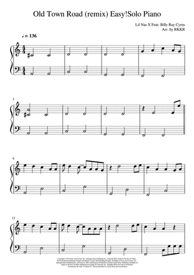 Old Town Road (remix) (arr. RKKR)