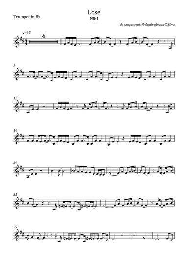 Lose (arr. Melquisedeque C.Silva)