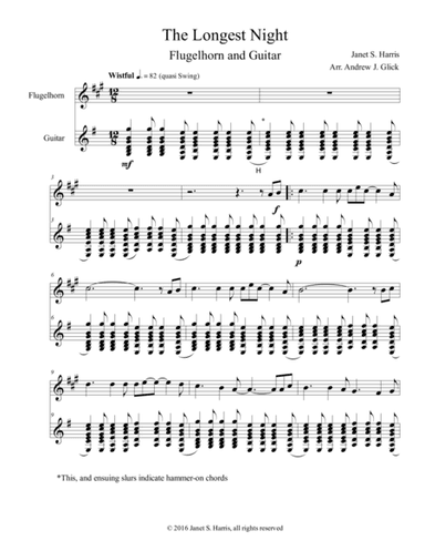 The Longest Night (guitar and flugelhorn)