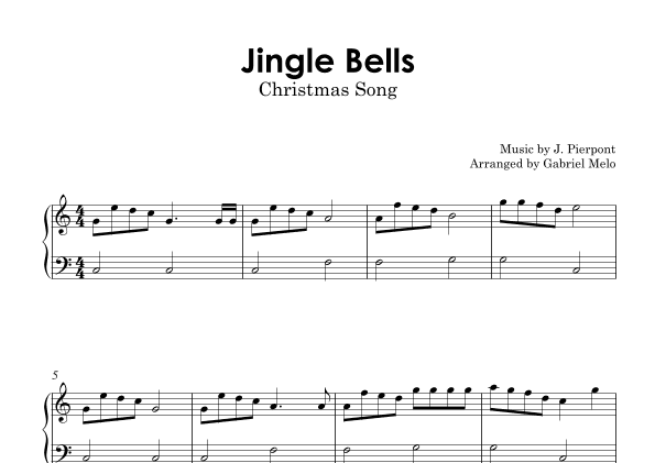 Jingle Bells (arr. Gabriel Melo)