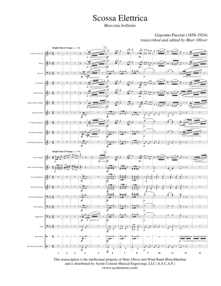 Scossa Elettrica (arr. Marc Oliver)