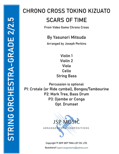 Chrono Cross Tokino Kizuato (arr. Joseph Perkins)