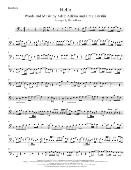 Hello (arr. Kevin Busse)