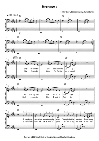 Evermore (arr. Meowscore)