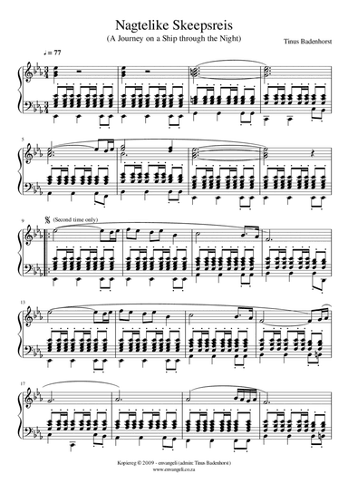 Nagtelike Skeepsreis