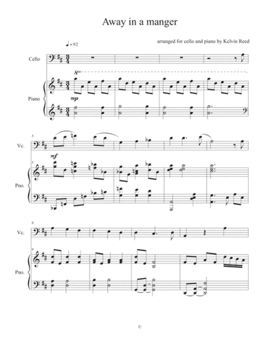 Away in a Manger (arr. Kelvin Reed)
