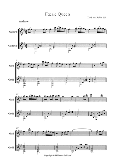 Faerie Queen (arr. Robin Hill)