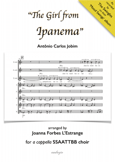 The Girl From Ipanema (garôta De Ipanema) (arr. Joanna Forbes L'Estrange)