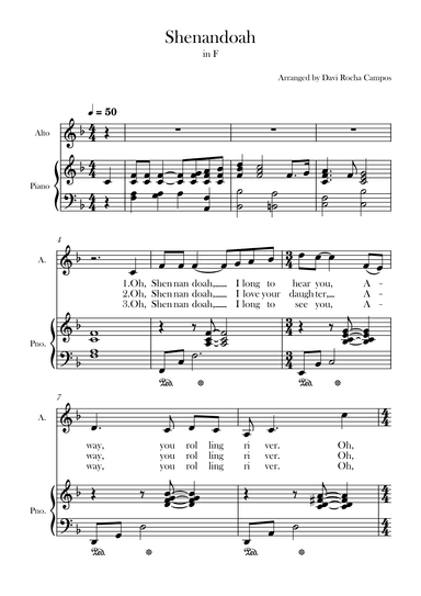 Shenandoah (arr. Davi Rocha Campos)