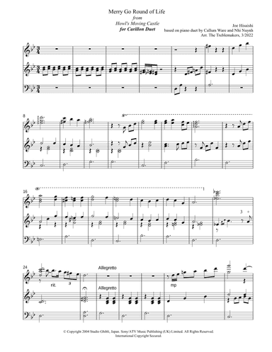 Merry-go-round Of Life (arr. Lisa Lonie and Janet Tebbel)