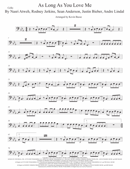 As Long As You Love Me (arr. Kevin Busse)