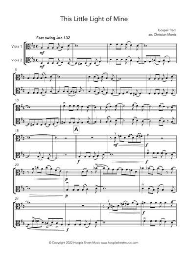 This Little Light of Mine (arr. Christian Morris)