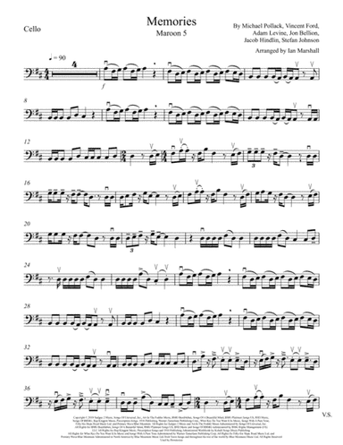 Memories (arr. Ian Marshall)