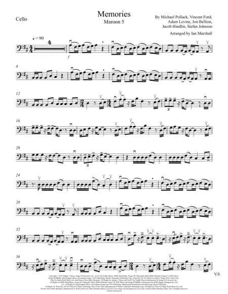 Memories (arr. Ian Marshall)