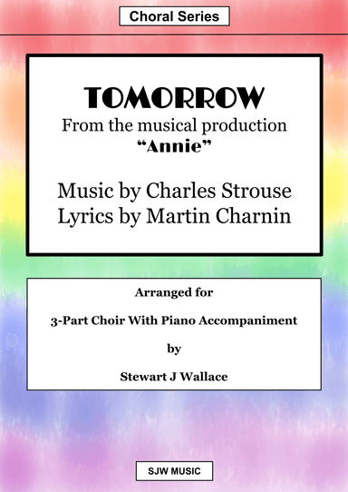 Tomorrow (arr. Stewart J Wallace)