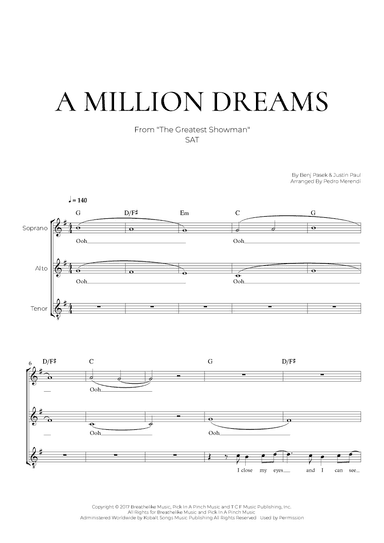 A Million Dreams (arr. Pedro Merendi)