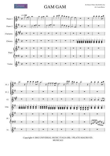 Gam Gam (arr. Laura Bussa)