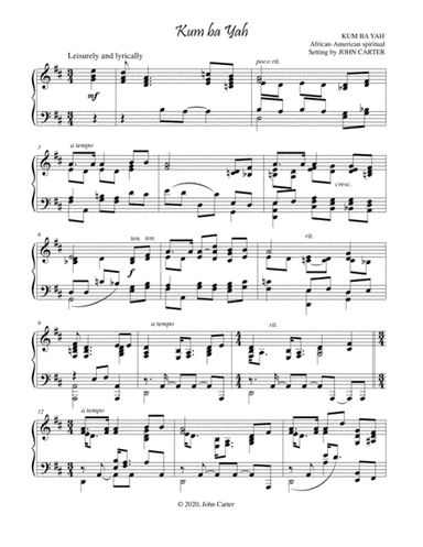 Kum Ba Yah (arr. John Carter)