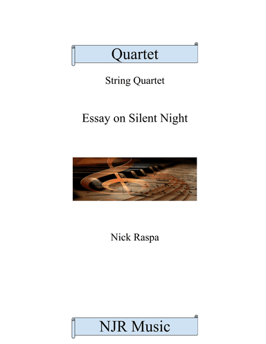 Essay on Silent Night - String Quartet full set