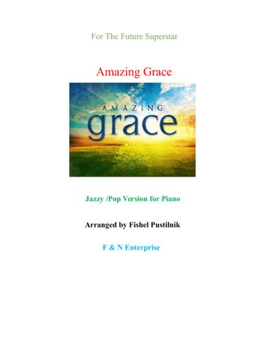 Amazing Grace-Jazz/Pop Version (arr. Fishel Pustilnik)