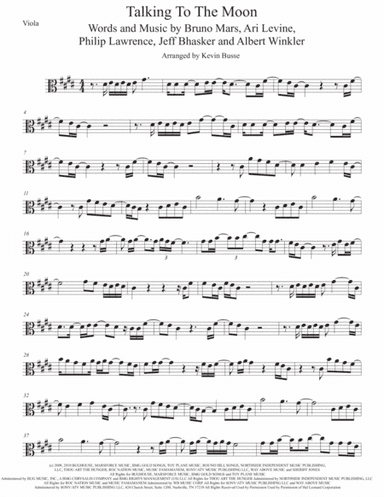 Talking To The Moon (arr. Kevin Busse)