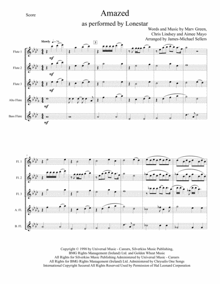 Amazed (arr. James-Michael Sellers)