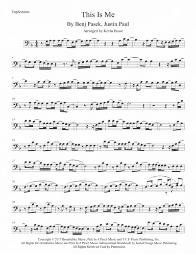 This Is Me (arr. Kevin Busse)