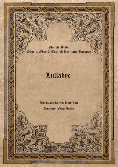 Lullabye (Goodnight, My Angel) (arr. Fiona Hickie)