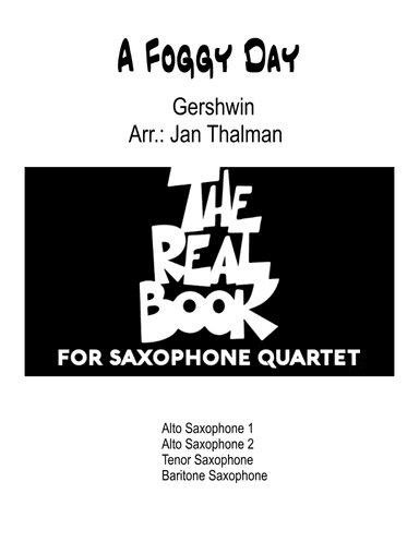 A Foggy Day (in London Town) (arr. Jan Thalman)