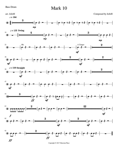 Mark 10 - Bass Drum