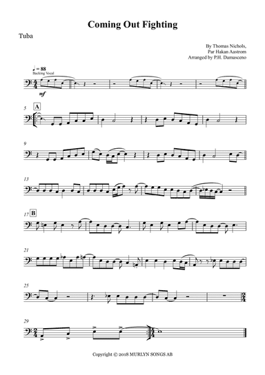 Coming Out Fighting (arr. P.H. Damasceno)