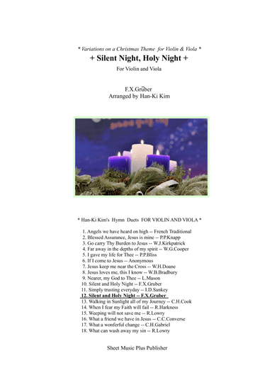 Silent Night, Holy Night (For Violin and Viola) (arr. Han-Ki Kim)