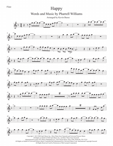 Happy (arr. Kevin Busse)