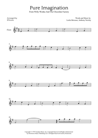 Pure Imagination (arr. BTmusic)