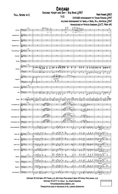 Chicago (that Toddlin' Town) (arr. Patrick Sheehan)