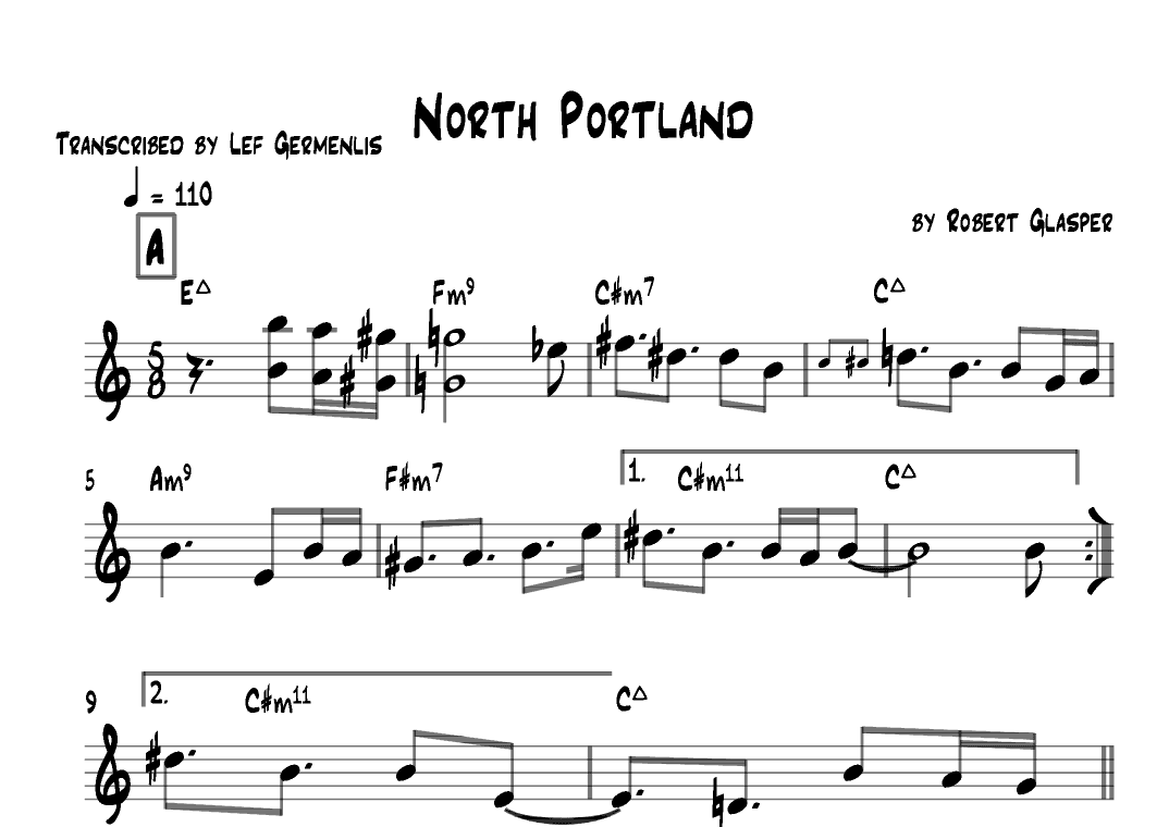 North Portland (arr. Lef Germenlis)