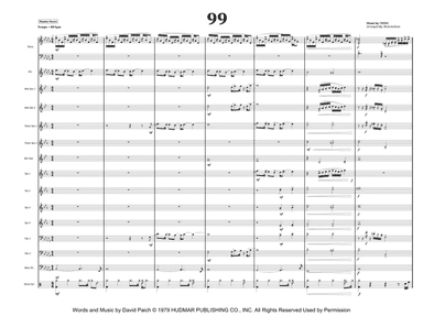 99 (arr. Brad Jackson)