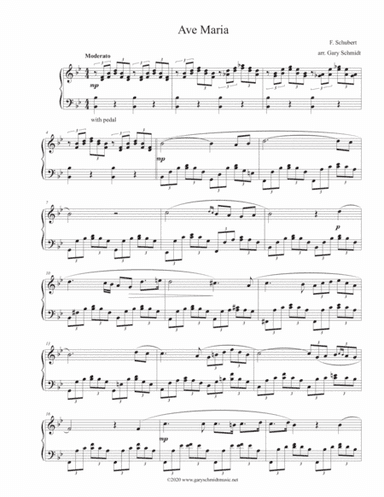 Ave Maria (Schubert) (arr. Gary Schmidt)