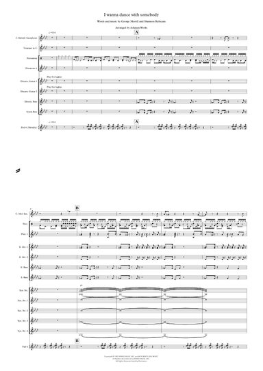 I Wanna Dance With Somebody (arr. Ashman Works)